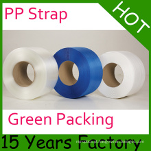 Correias da embalagem plástica dos PP de Clourful / polipropileno que prende com correias a faixa / colocação de correias industrial